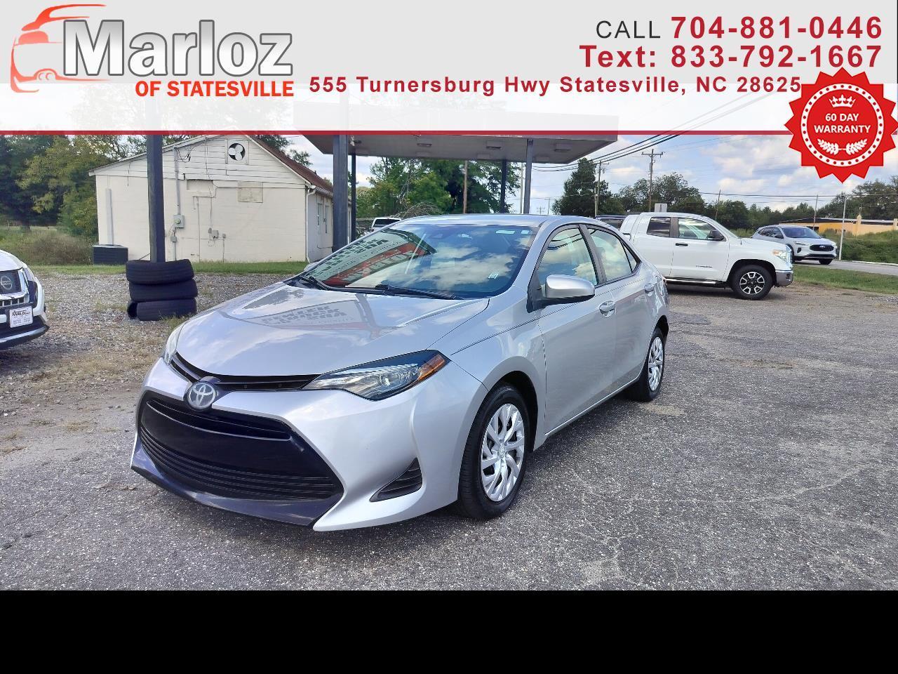 Toyota Corolla LE CVT (Natl) 2019