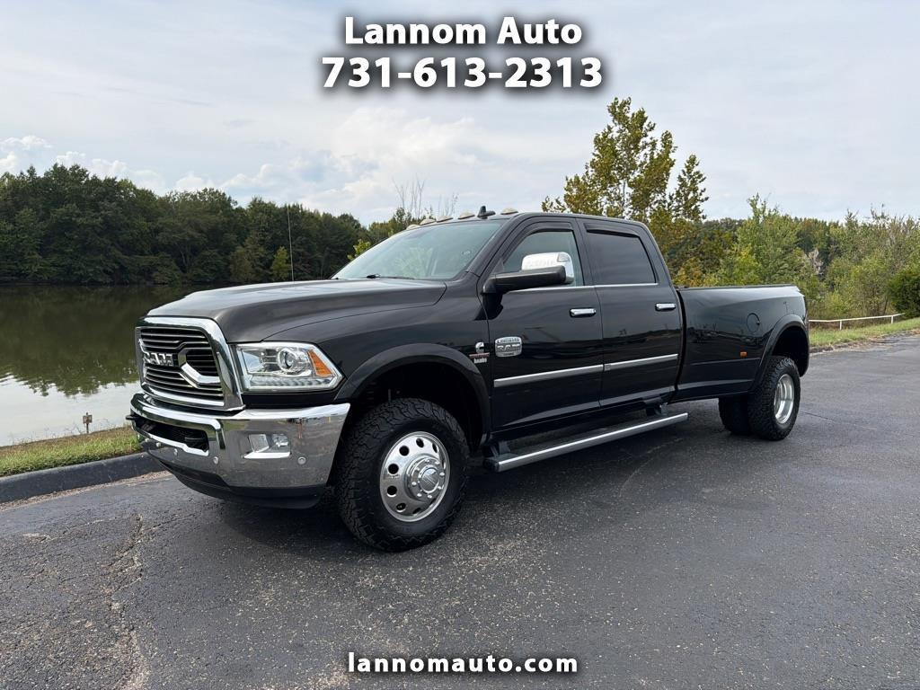 2018 RAM 3500 Laramie Longhorn 4x4 Crew Cab 8' Box