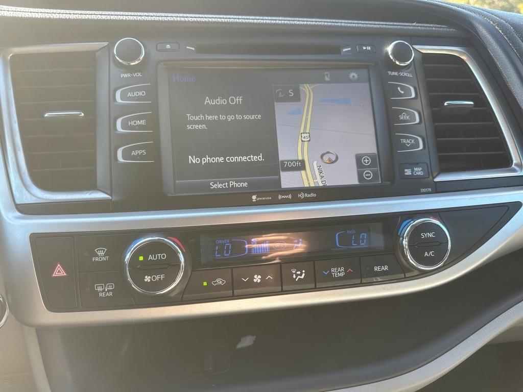 Toyota Highlander XLE V6 FWD (Natl) 2017