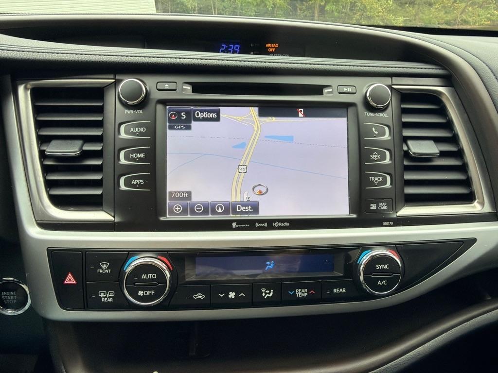 Toyota Highlander XLE V6 AWD (Natl) 2017
