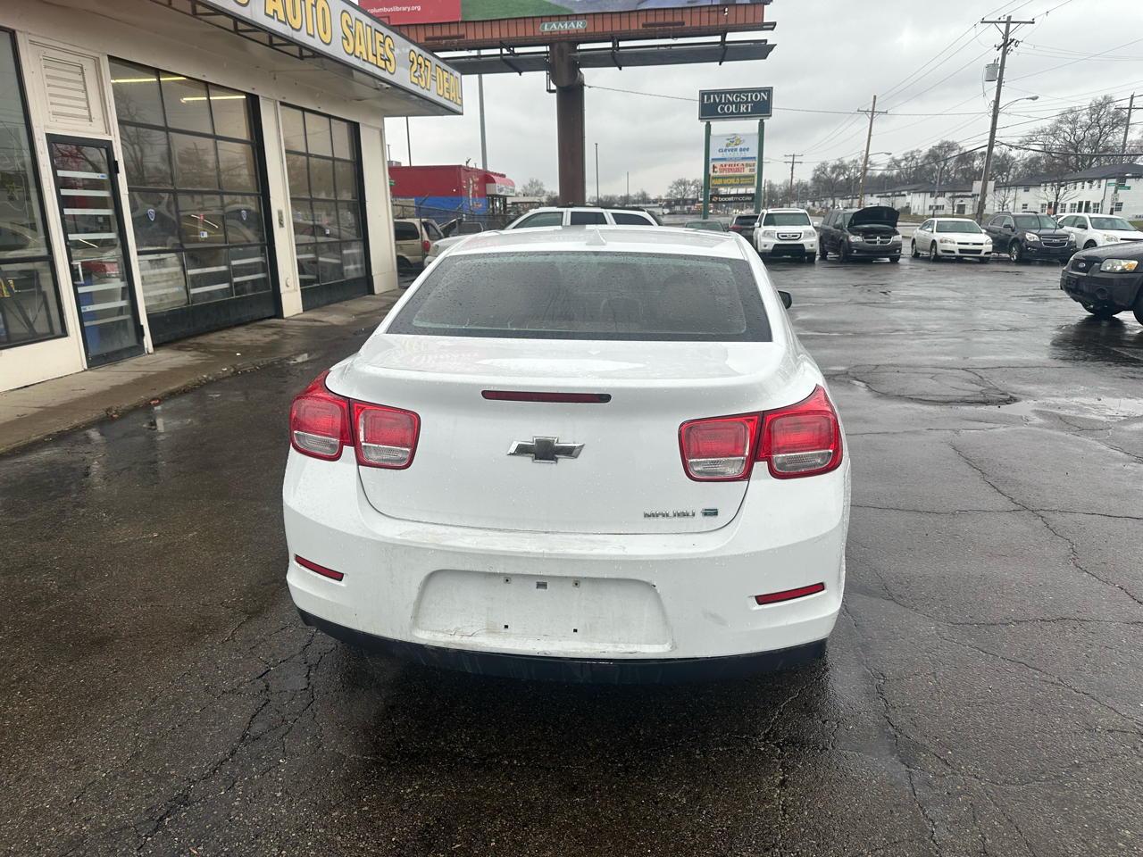 Chevrolet Malibu 4dr Sdn ECO w/1SA 2013