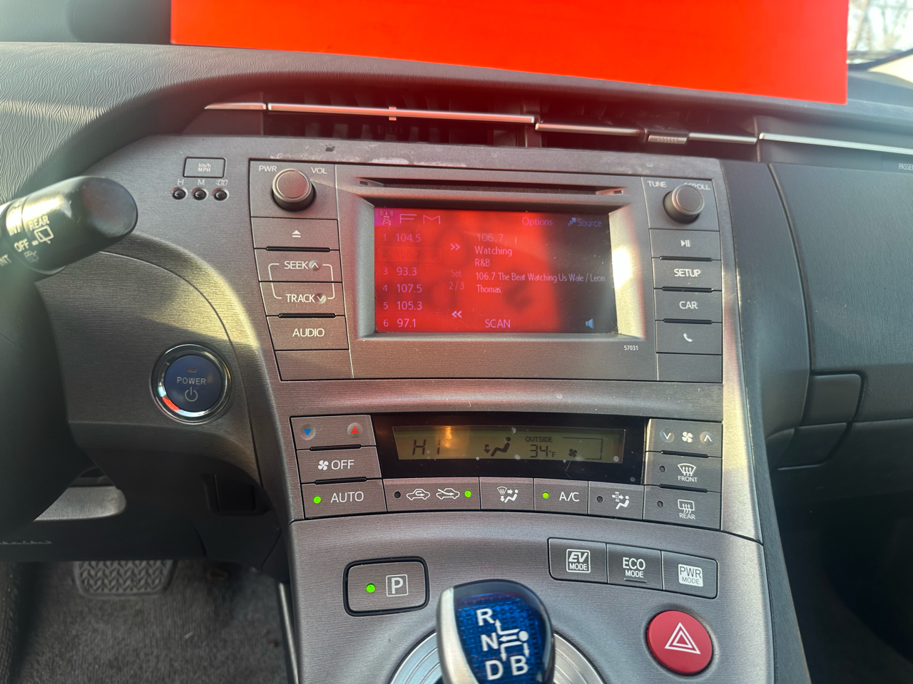 Toyota Prius 5dr HB Persona (Natl) 2013