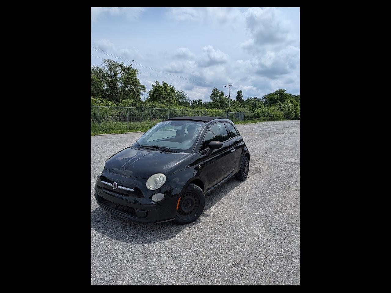 2012 Fiat 500 2dr Conv Pop