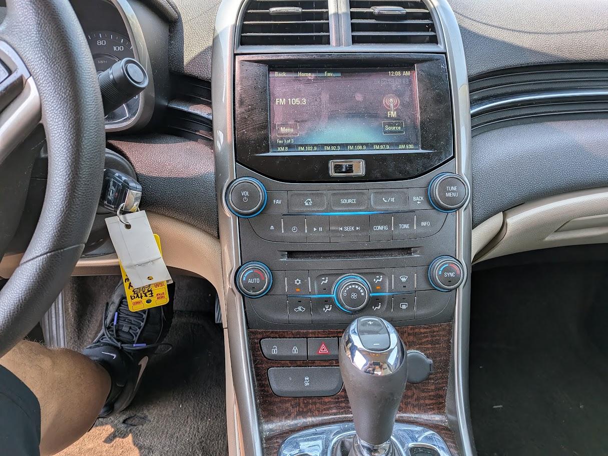 Chevrolet Malibu 4dr Sdn ECO w/1SA 2013