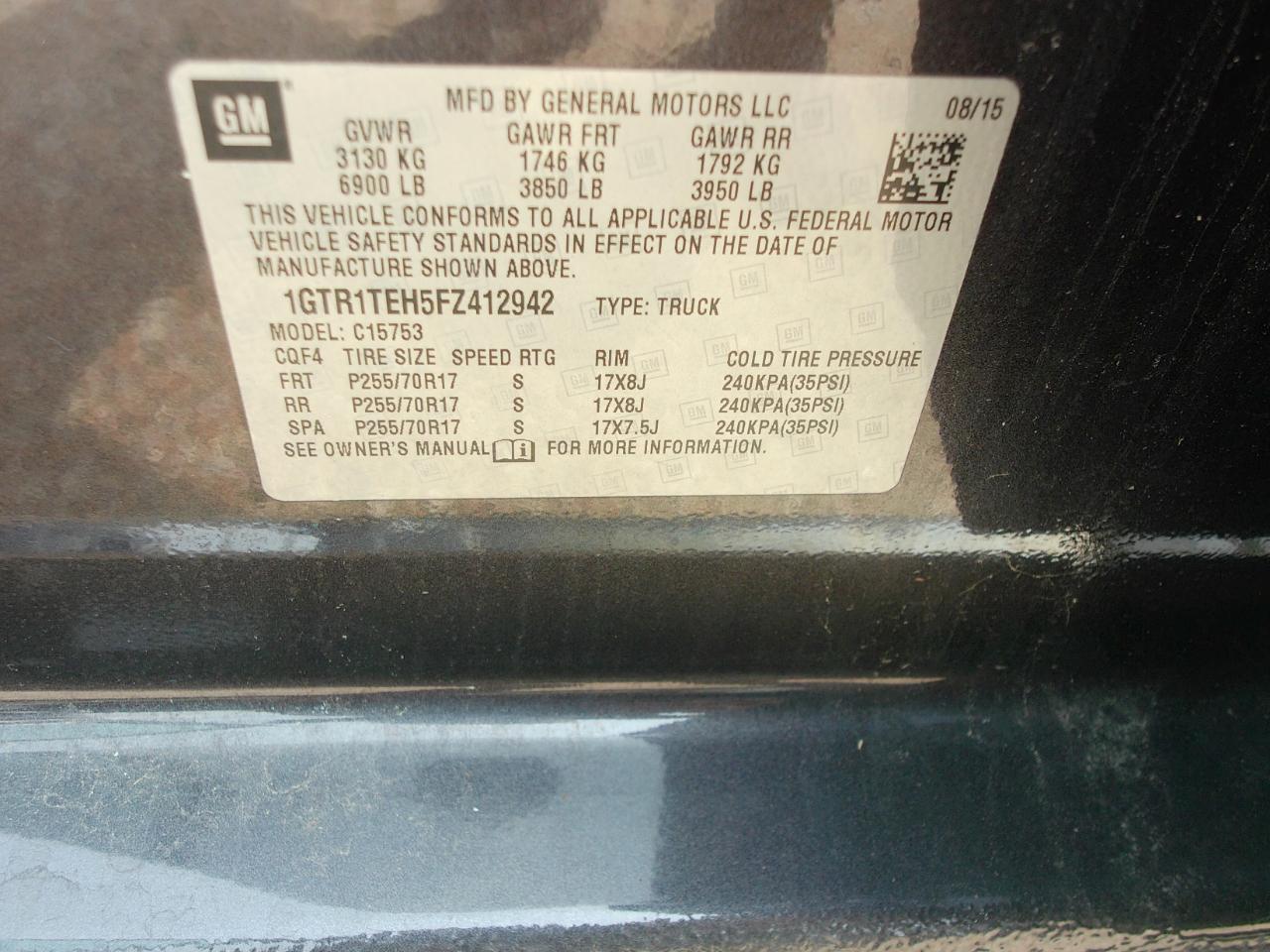 GMC Sierra 1500  2015