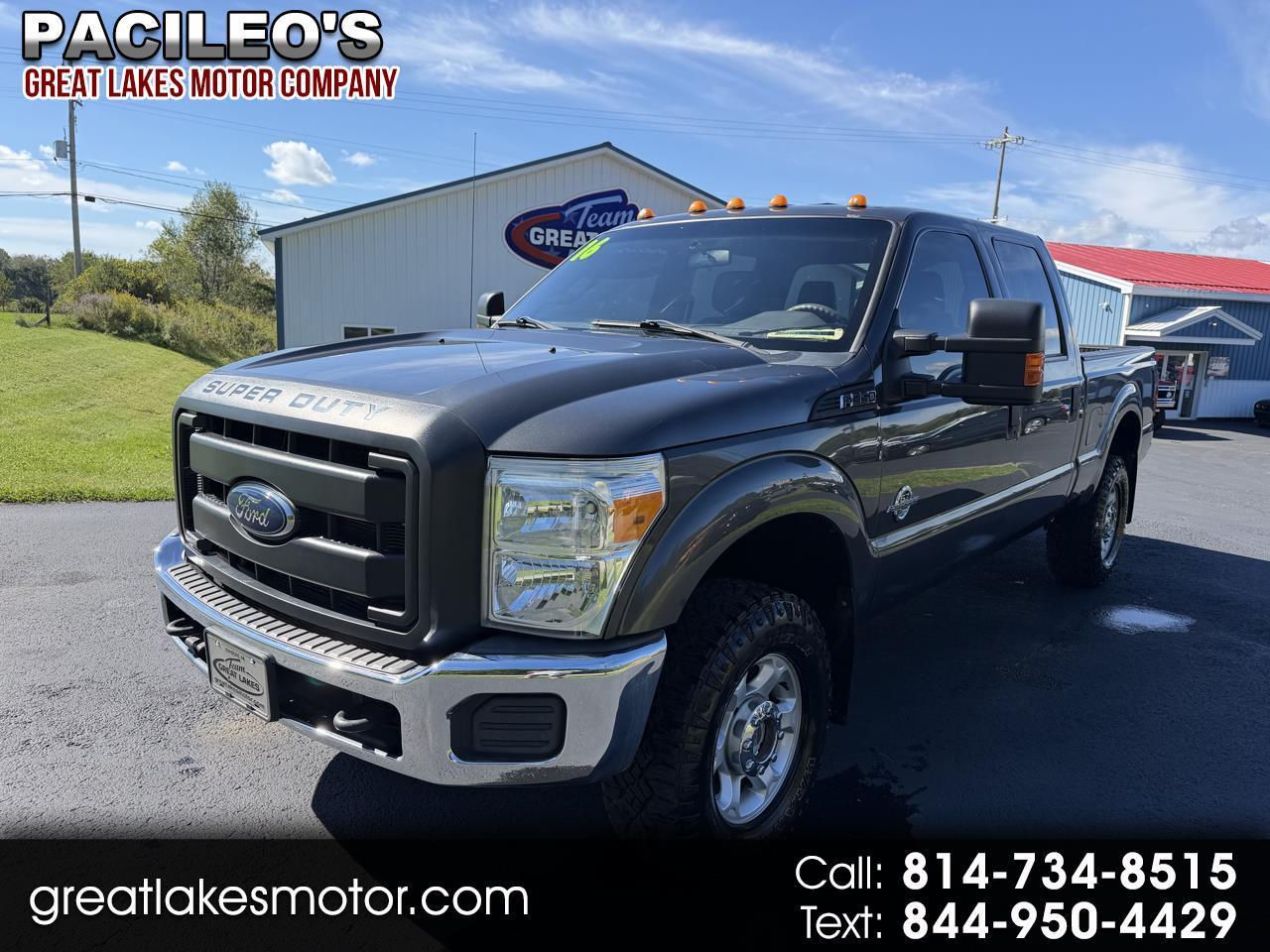 2016 Ford Super Duty F-350 SRW 4WD Crew Cab 156" XL