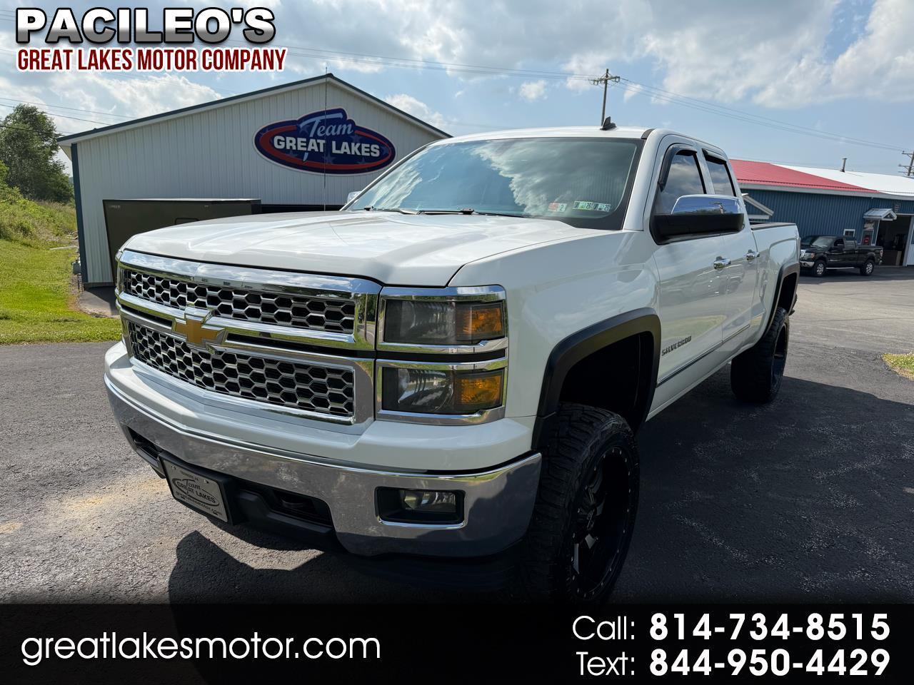 Chevrolet Silverado 1500 4WD Double Cab 143.5" LT w/1LT 2014