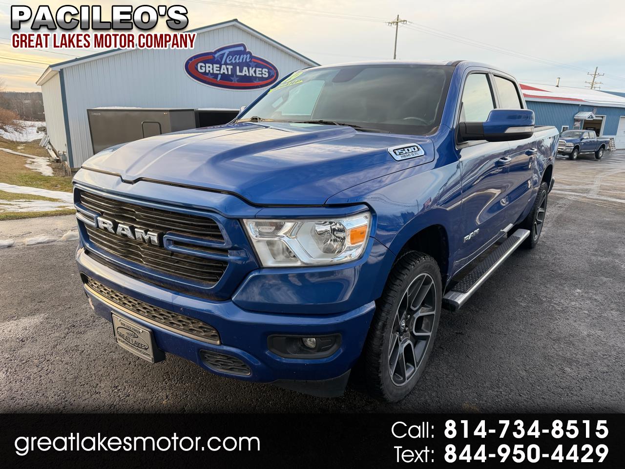 2019 RAM 1500 Big Horn/Lone Star 4x4 Crew Cab 5'7" Box
