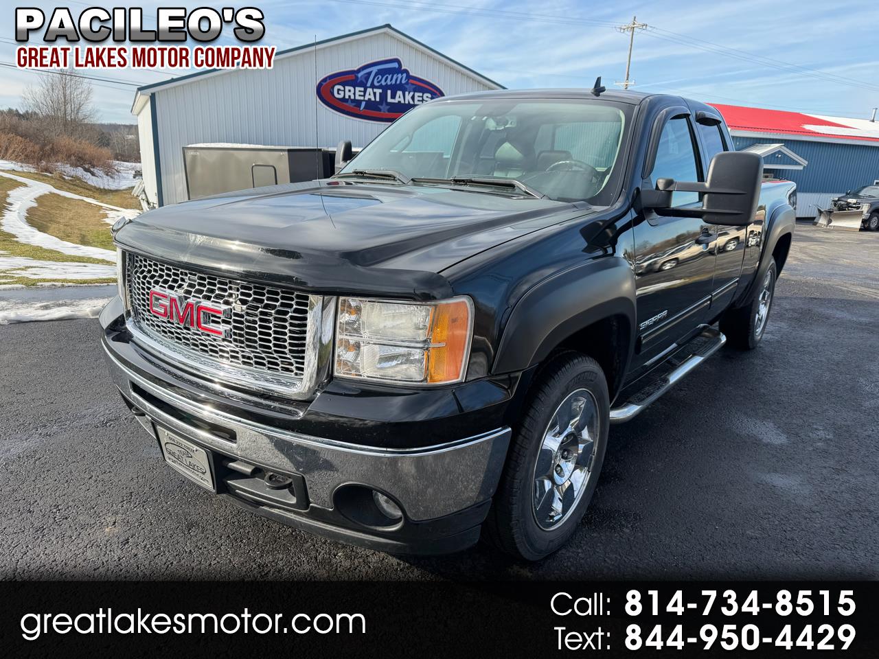 2011 GMC Sierra 1500 4WD Ext Cab 143.5" SLE