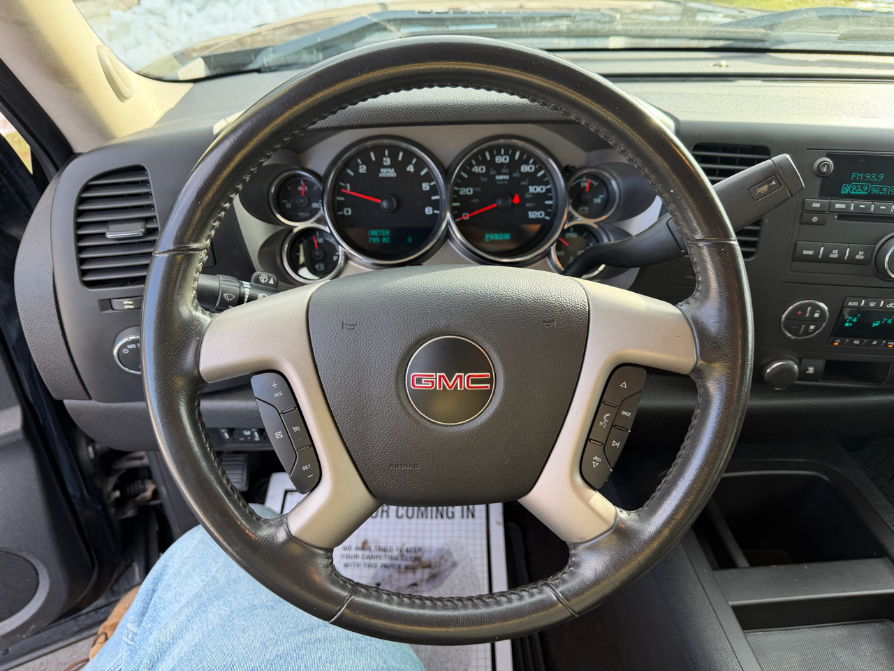 GMC Sierra 1500 4WD Ext Cab 143.5" SLE 2011