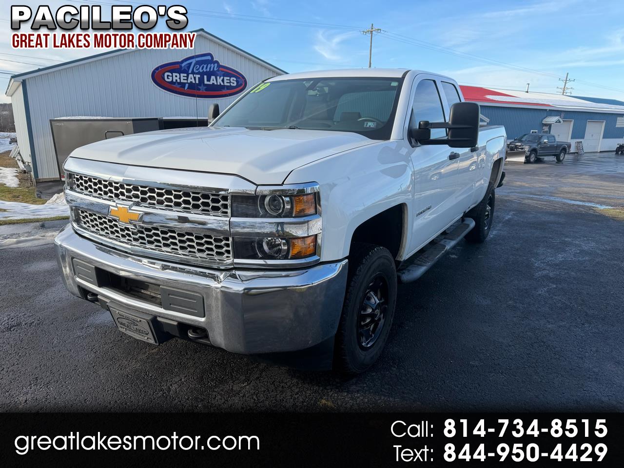 2019 Chevrolet Silverado 2500HD 4WD Double Cab 144.2" Work Truck