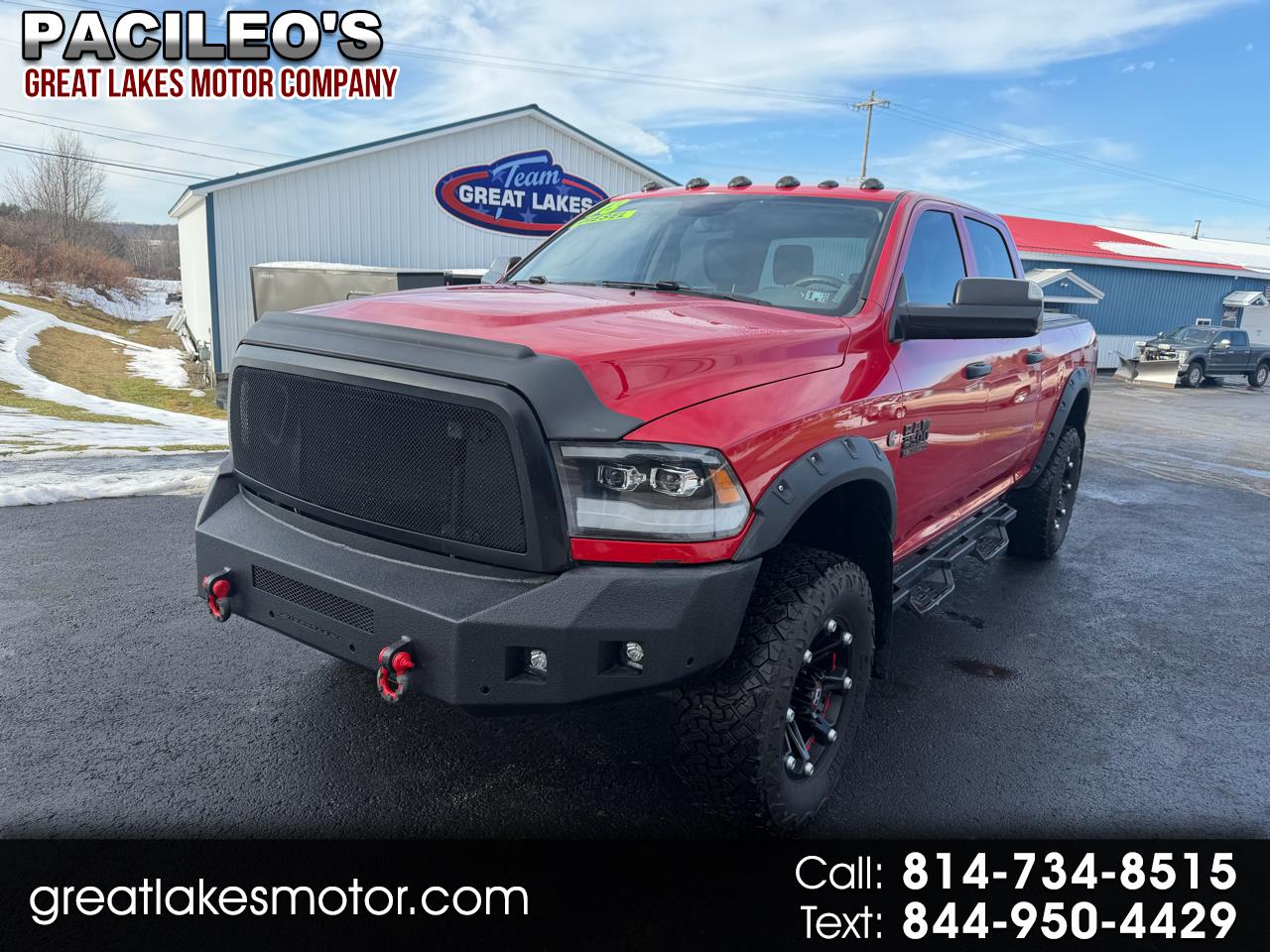 2018 RAM 2500 Tradesman 4x4 Crew Cab 6'4" Box