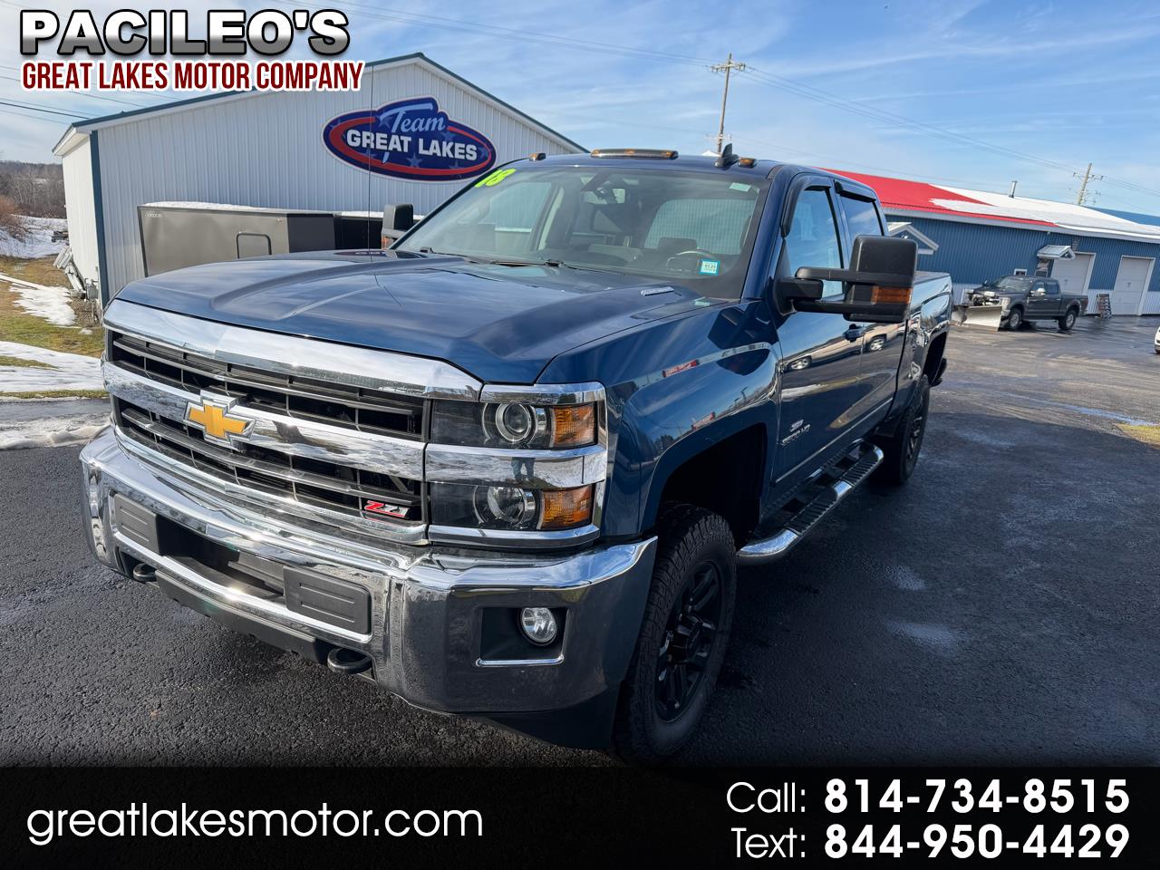 2018 Chevrolet Silverado 2500HD 4WD Crew Cab 153.7" LT