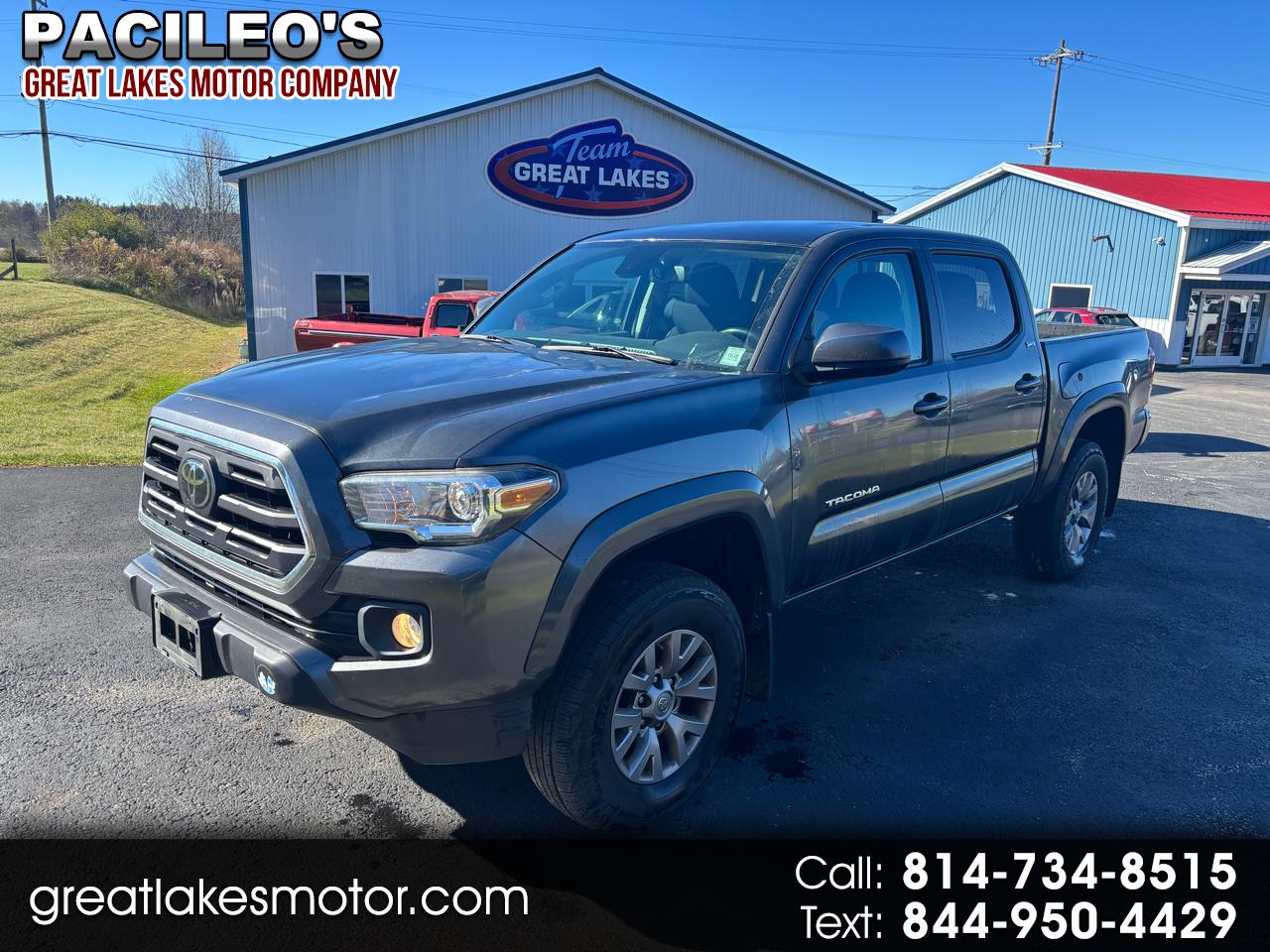 2018 Toyota Tacoma TRD Off Road Double Cab 5' Bed V6 4x4 MT (Natl)