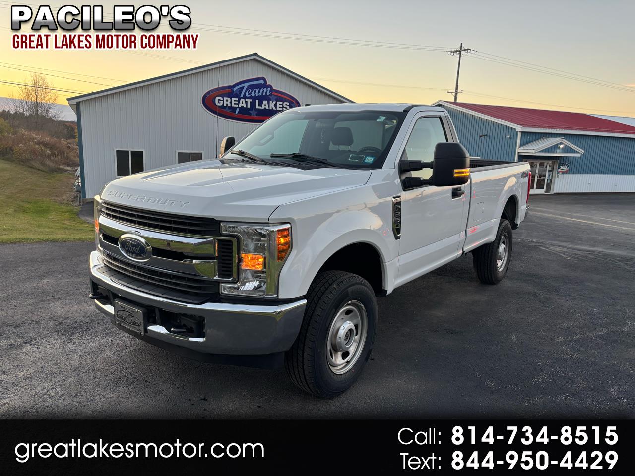 2018 Ford Super Duty F-250 SRW XLT 4WD Reg Cab 8' Box