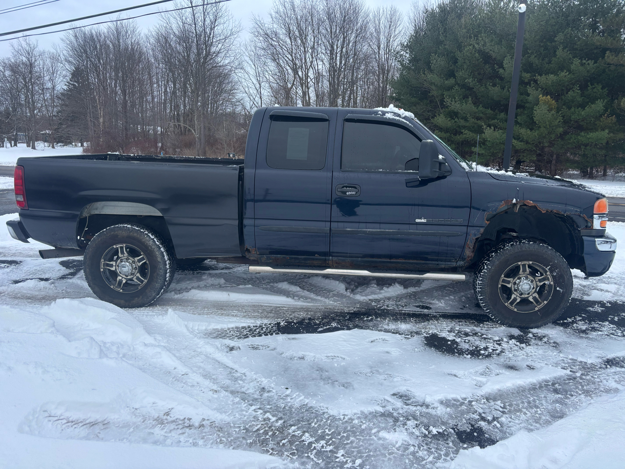 GMC Sierra 2500HD Ext Cab 143.5" WB 4WD SLE2 2006