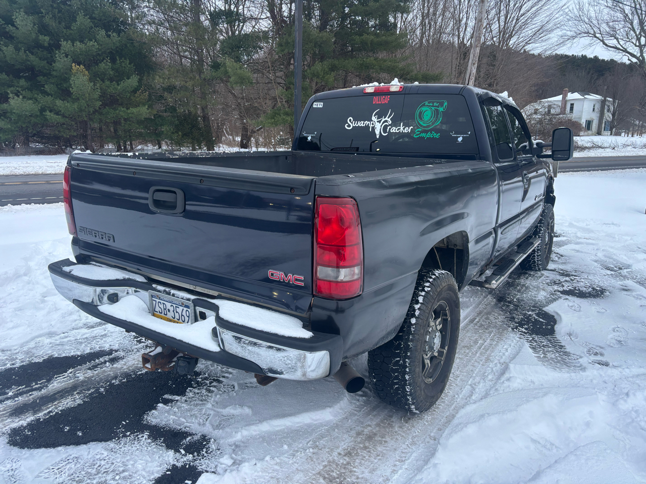 GMC Sierra 2500HD Ext Cab 143.5" WB 4WD SLE2 2006