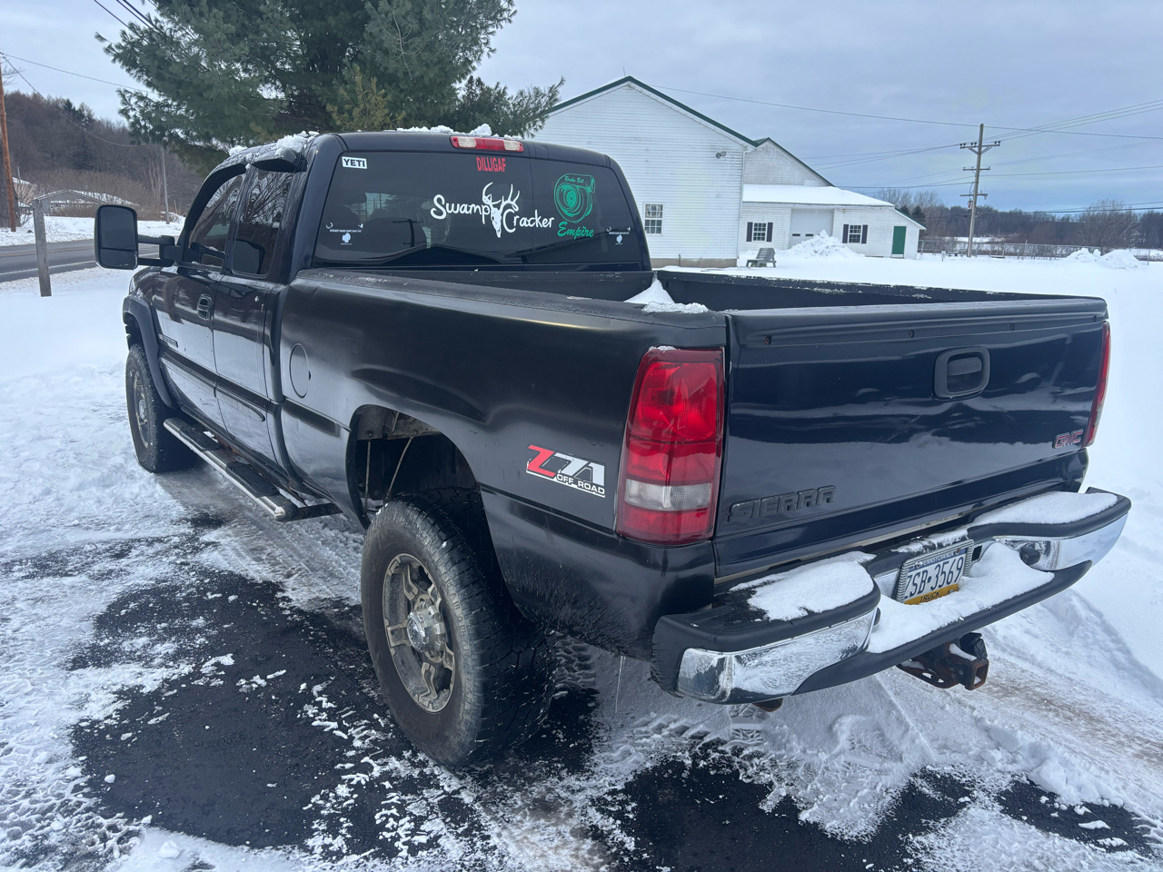 GMC Sierra 2500HD Ext Cab 143.5" WB 4WD SLE2 2006