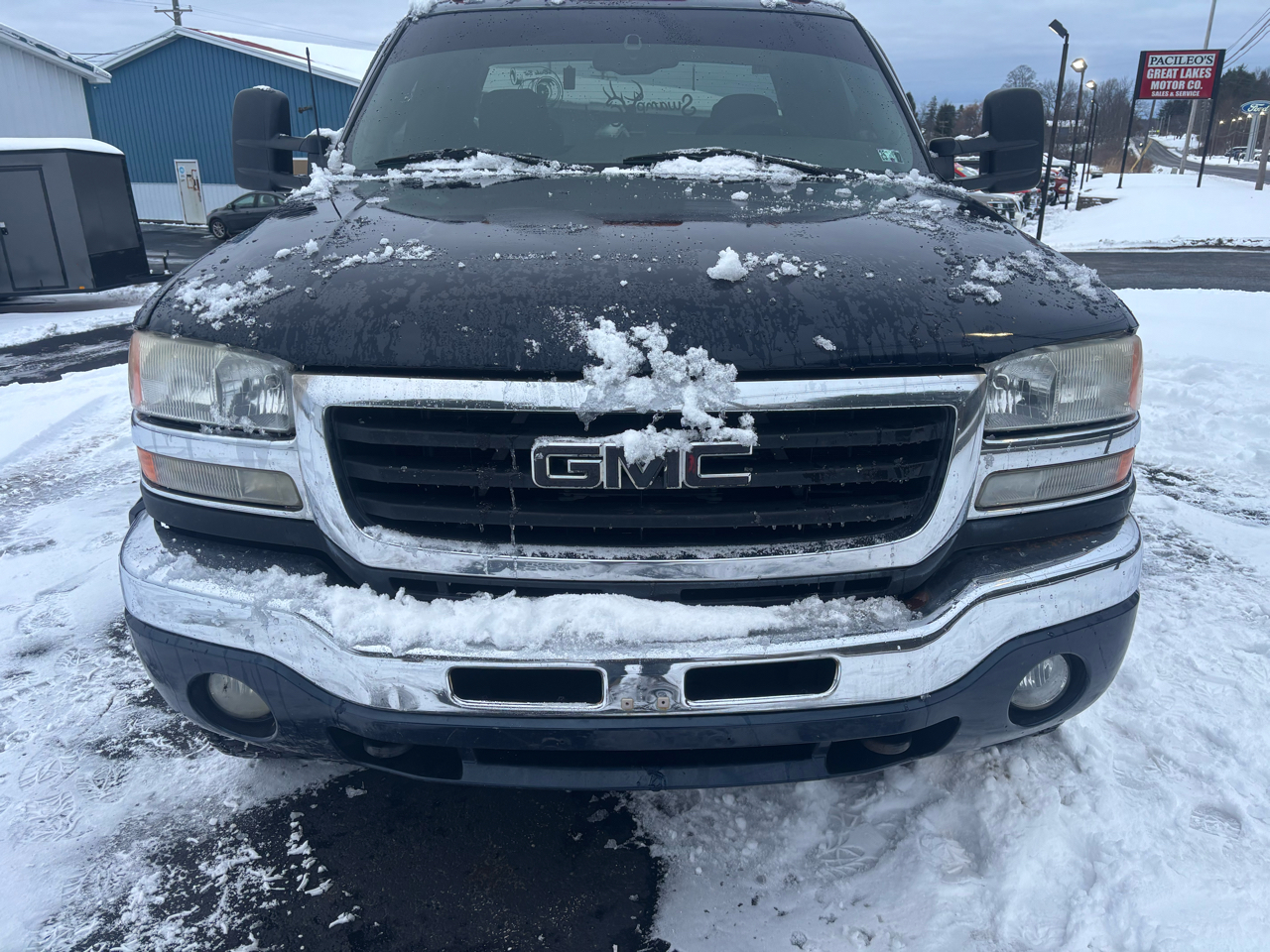 GMC Sierra 2500HD Ext Cab 143.5" WB 4WD SLE2 2006