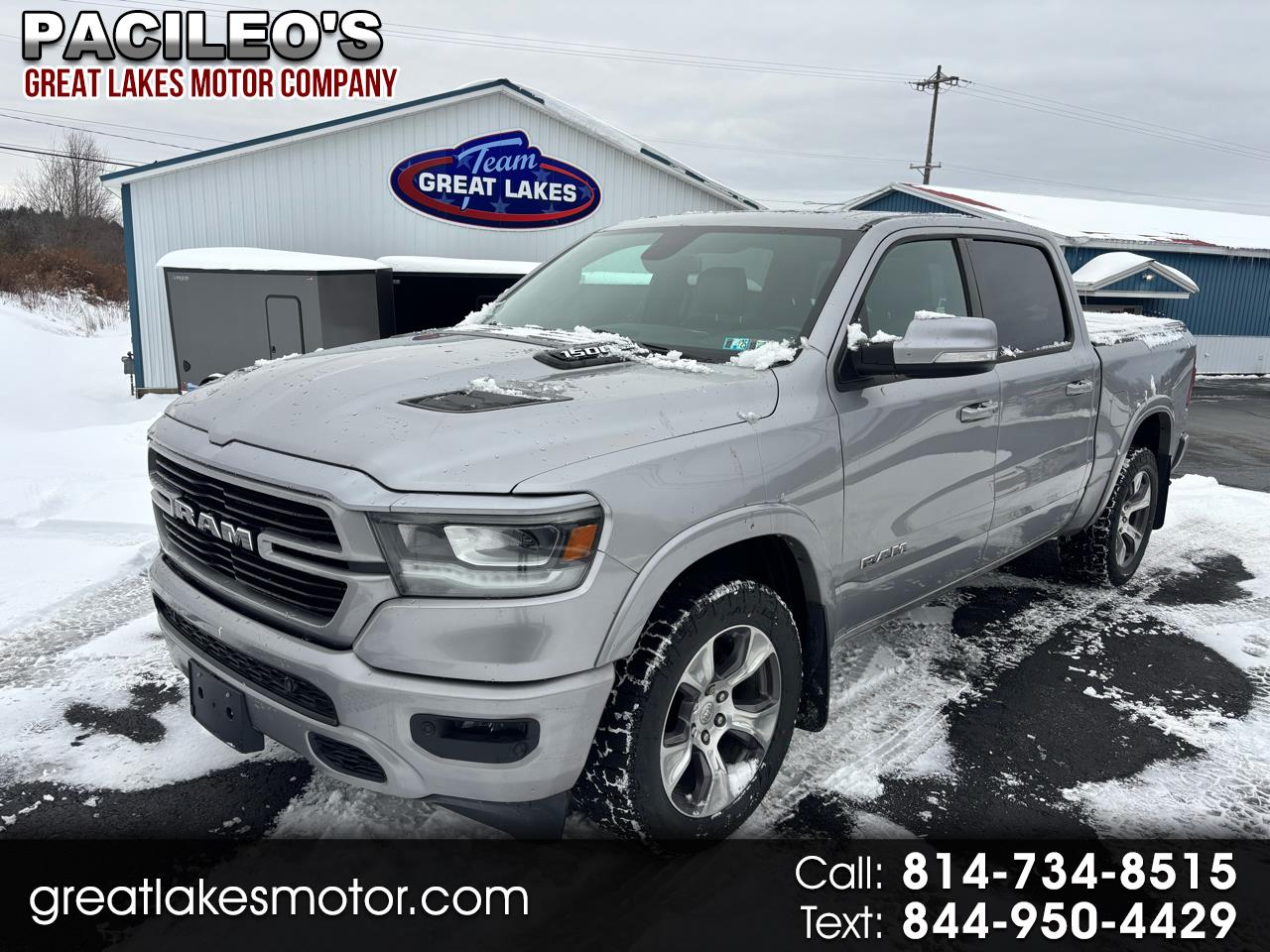 2020 RAM 1500 Laramie 4x4 Crew Cab 5'7" Box