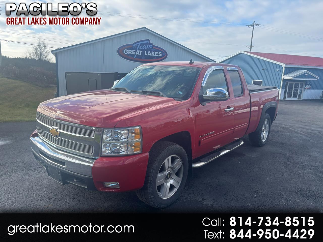 2011 Chevrolet Silverado 1500 4WD Ext Cab 143.5" LT