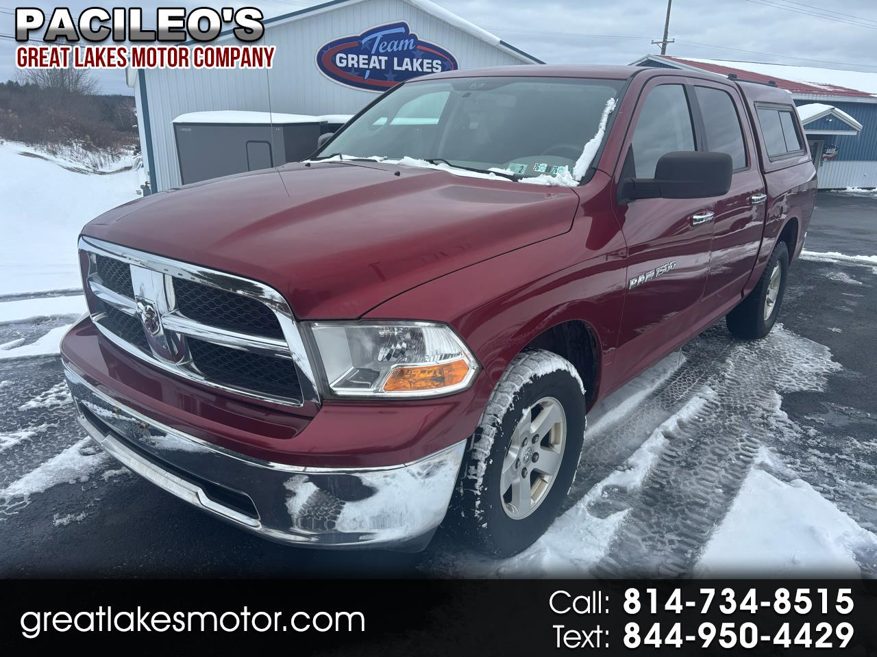 2011 RAM 1500 4WD Crew Cab 140.5" SLT
