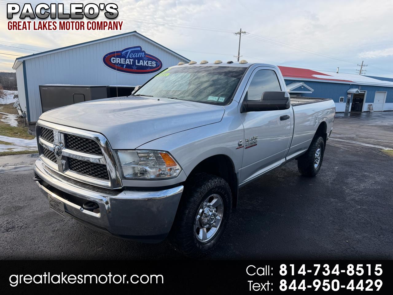 2014 RAM 2500 4WD Reg Cab 140.5" Tradesman