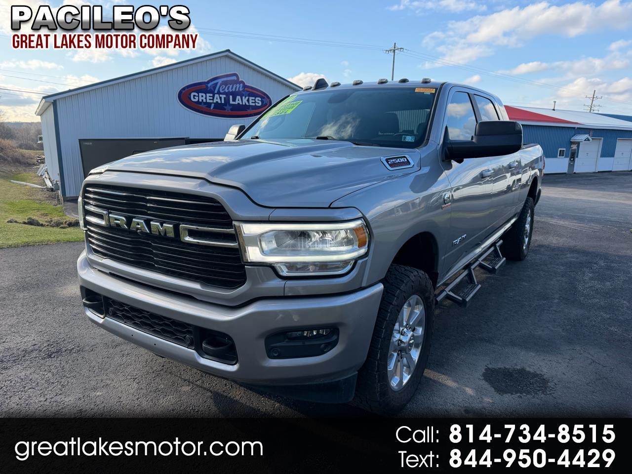 2019 RAM 2500 Big Horn 4x4 Mega Cab 6'4" Box