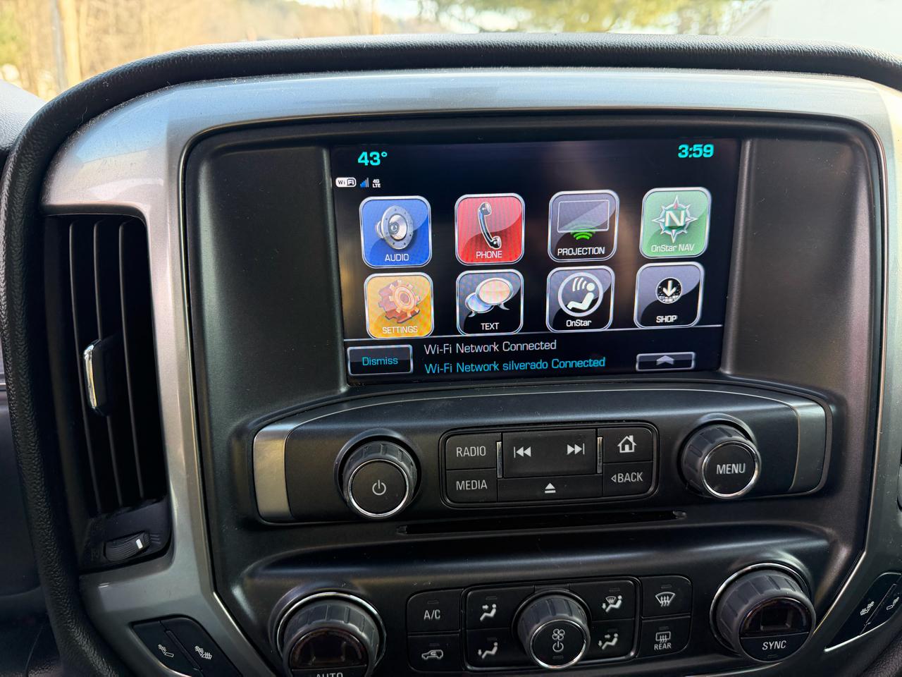 Chevrolet Silverado 1500 4WD Crew Cab 153.0" LT w/2LT 2017