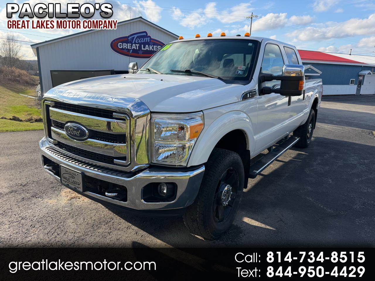 Ford Super Duty F-350 SRW 4WD Crew Cab 156" XLT 2016