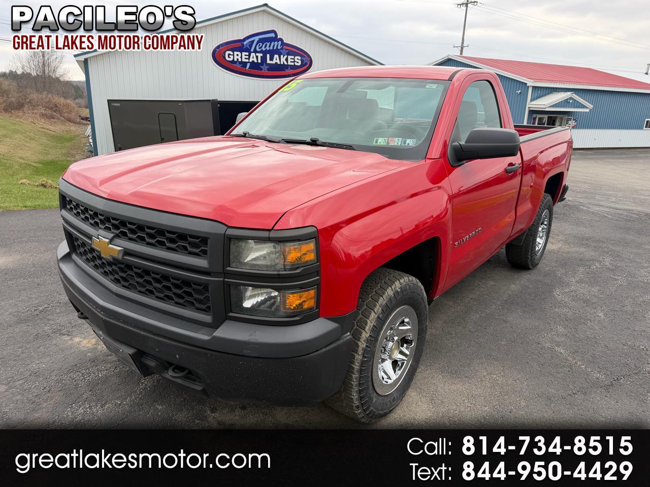 2015 Chevrolet Silverado 1500 4WD Reg Cab 119.0" Work Truck