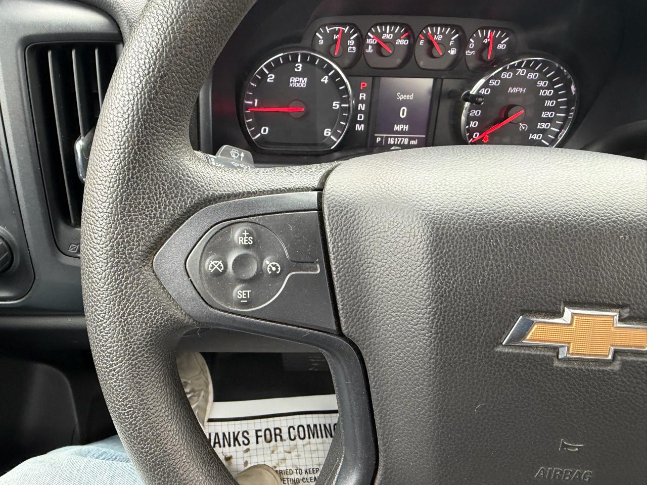 Chevrolet Silverado 1500 4WD Reg Cab 119.0" Work Truck 2015