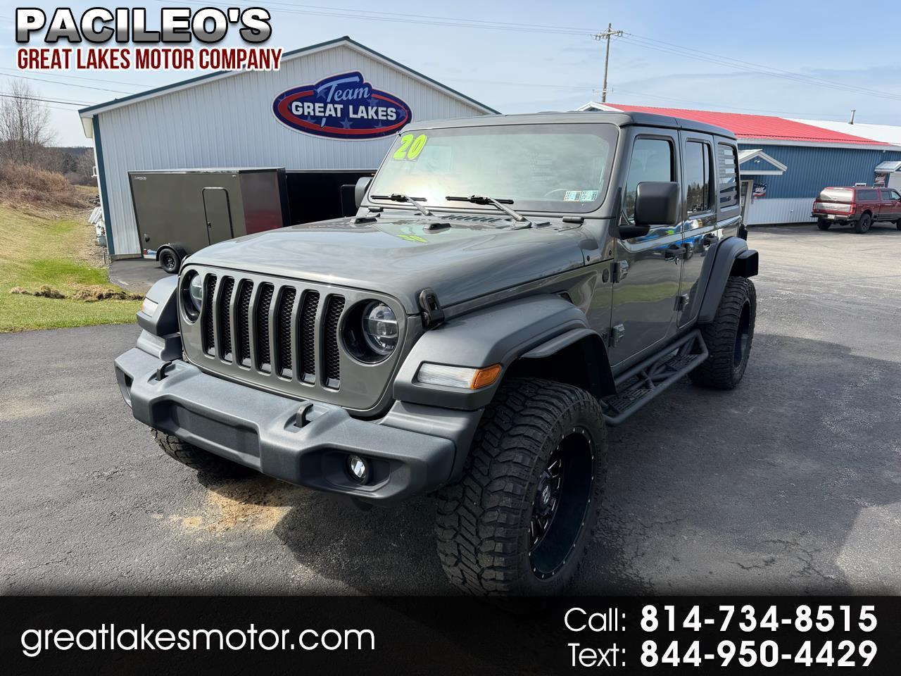 Jeep Wrangler Unlimited Sport Altitude 4x4 2020