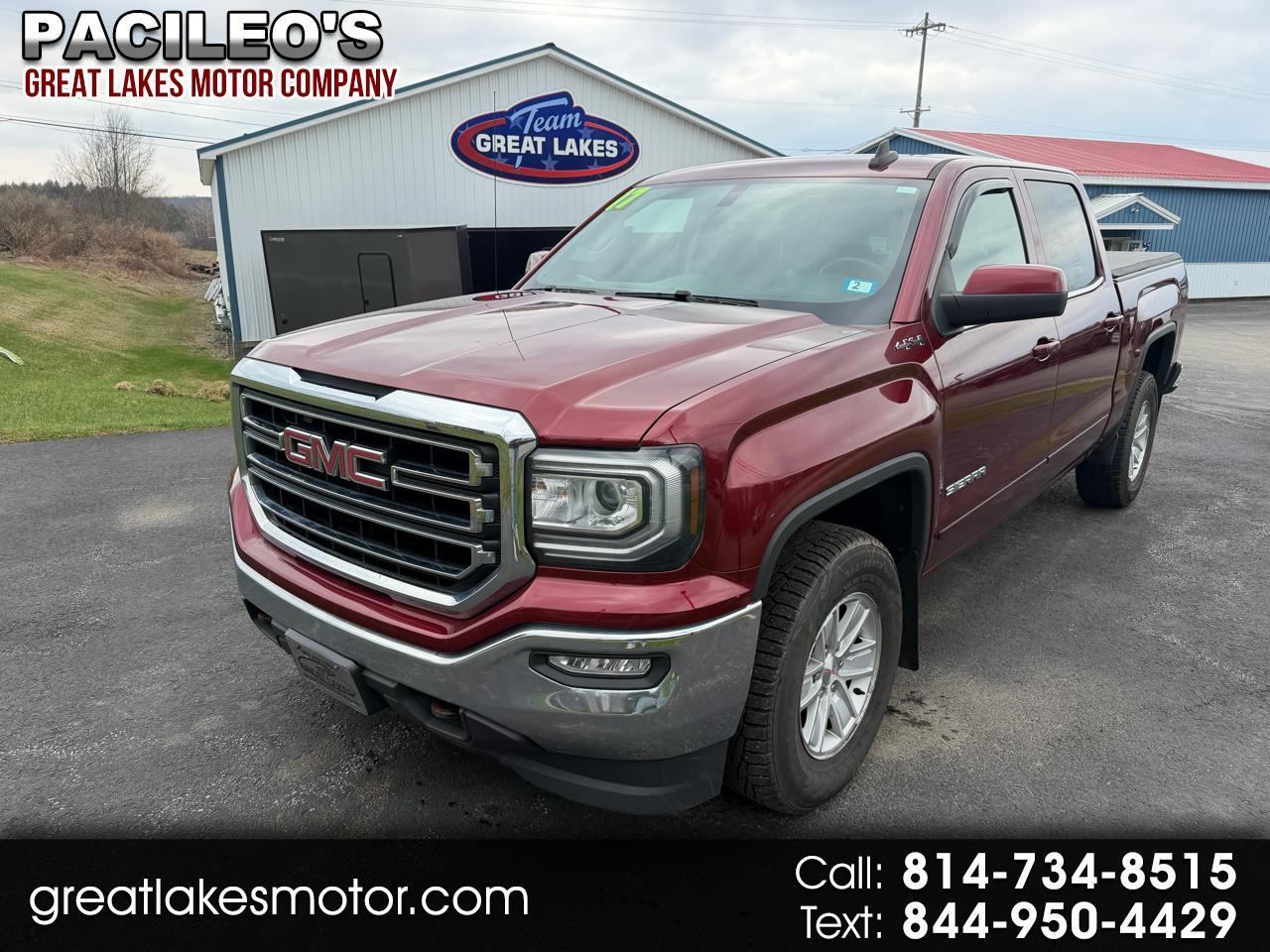 2017 GMC Sierra 1500 4WD Crew Cab 143.5" SLE