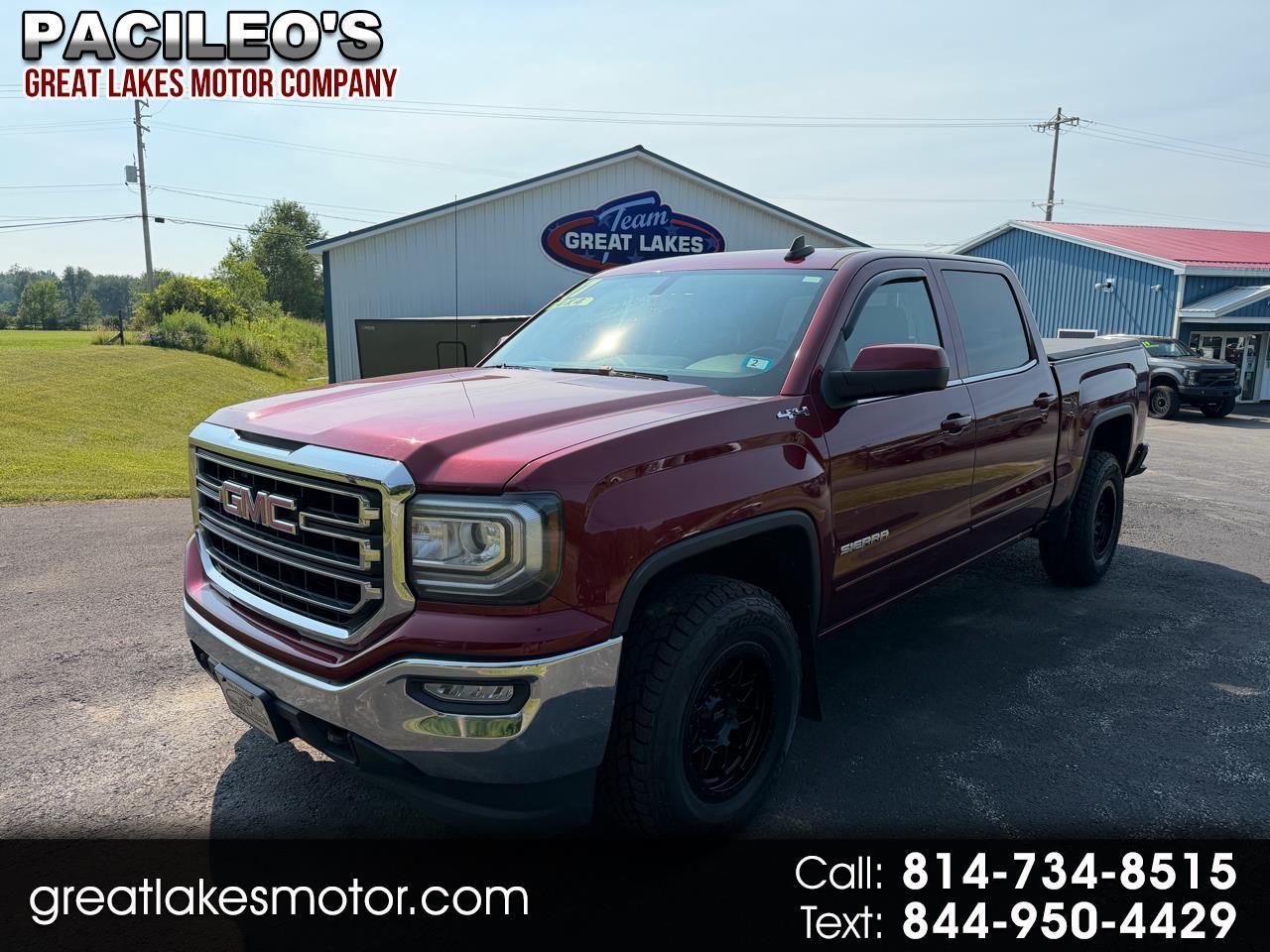 2017 GMC Sierra 1500 4WD Crew Cab 143.5" SLE
