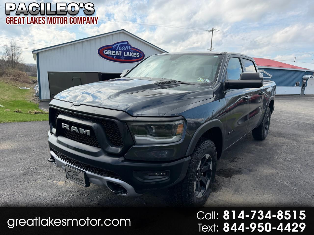 RAM 1500 Rebel 4x4 Crew Cab 5'7" Box 2019