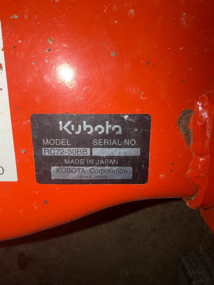 Kubota Tractor  2020