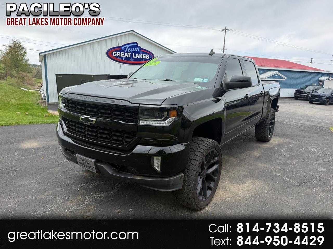 2017 Chevrolet Silverado 1500 4WD Crew Cab 153.0" LT w/1LT
