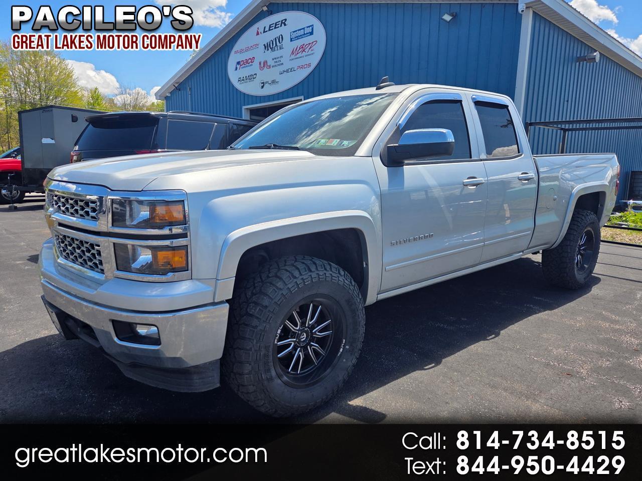 Chevrolet Silverado 1500 4WD Double Cab 143.5" LT w/1LT 2015
