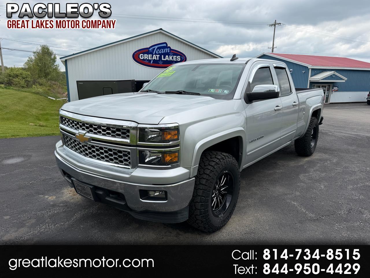 2015 Chevrolet Silverado 1500 4WD Double Cab 143.5" LT w/1LT