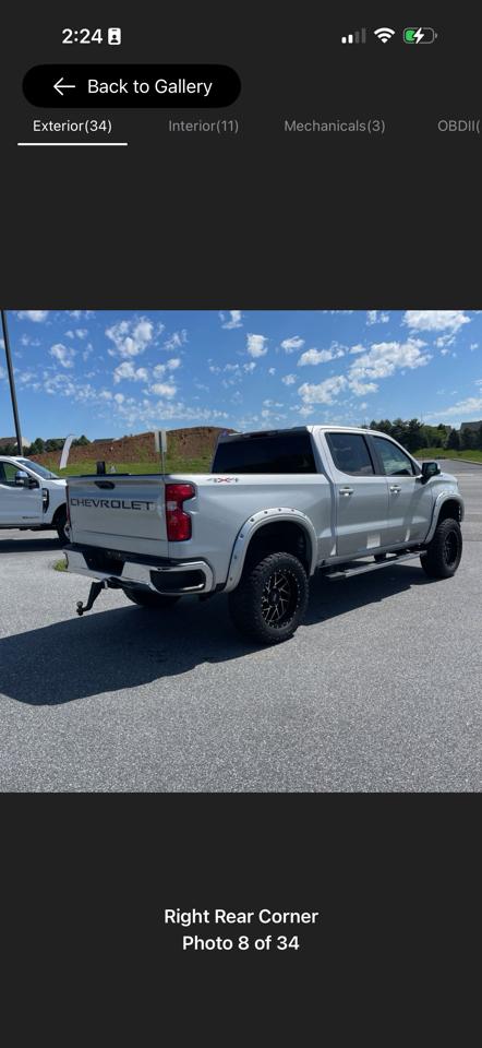 Chevrolet Silverado 1500 4WD Crew Cab 147" LT 2019