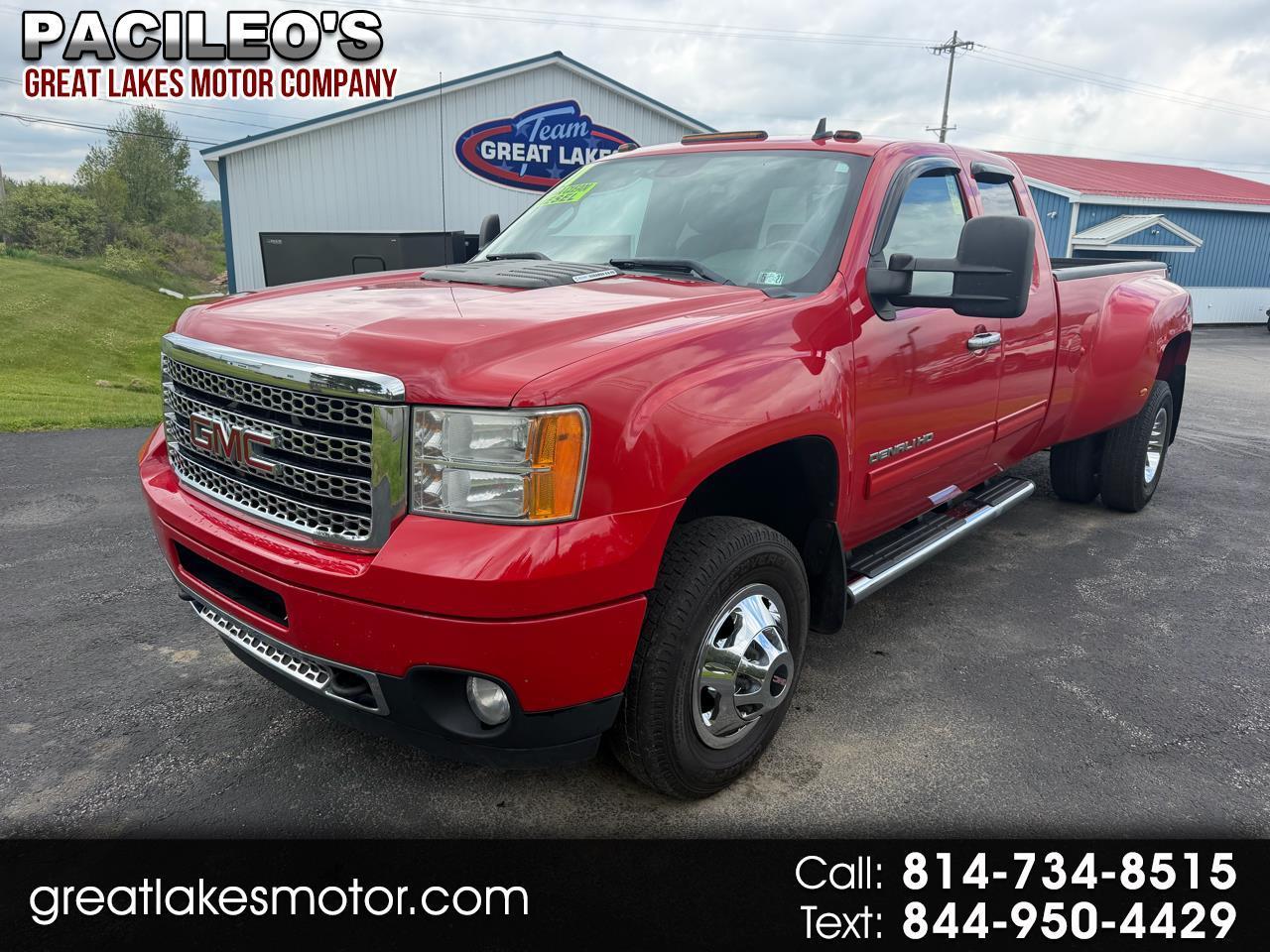 GMC Sierra 3500HD 4WD Ext Cab 158.2" DRW SLE 2011