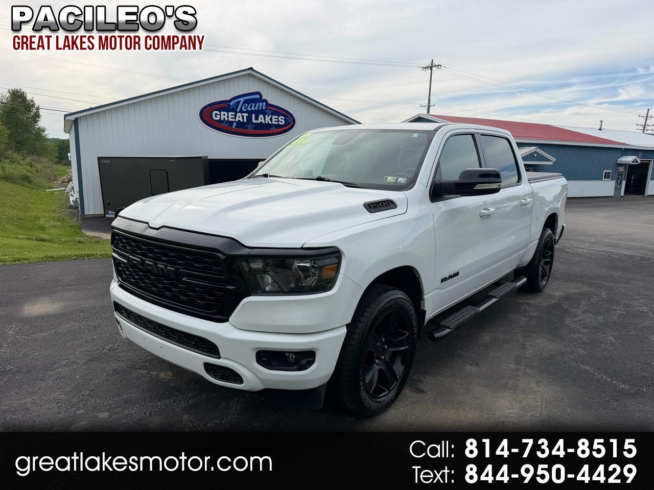 2022 RAM 1500 Big Horn 4x4 Crew Cab 5'7" Box