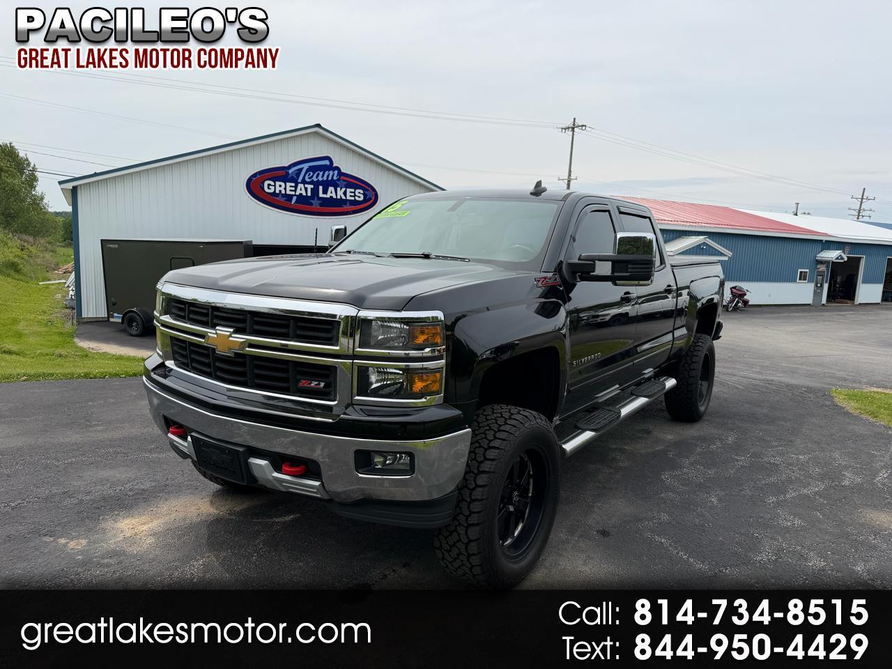 2015 Chevrolet Silverado 1500 4WD Crew Cab 153.0" LT w/2LT