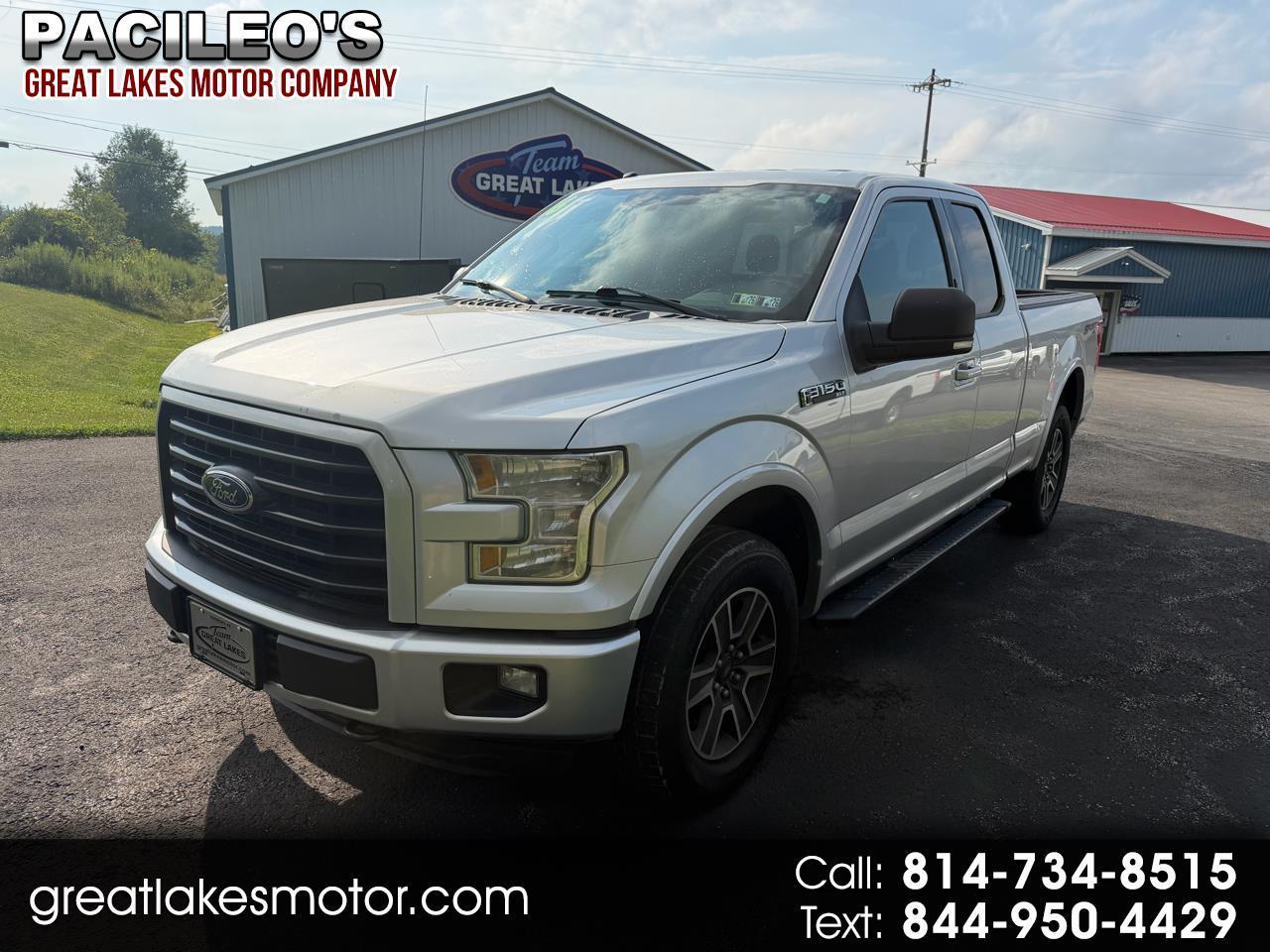 2016 Ford F-150 4WD SuperCab 133" XLT