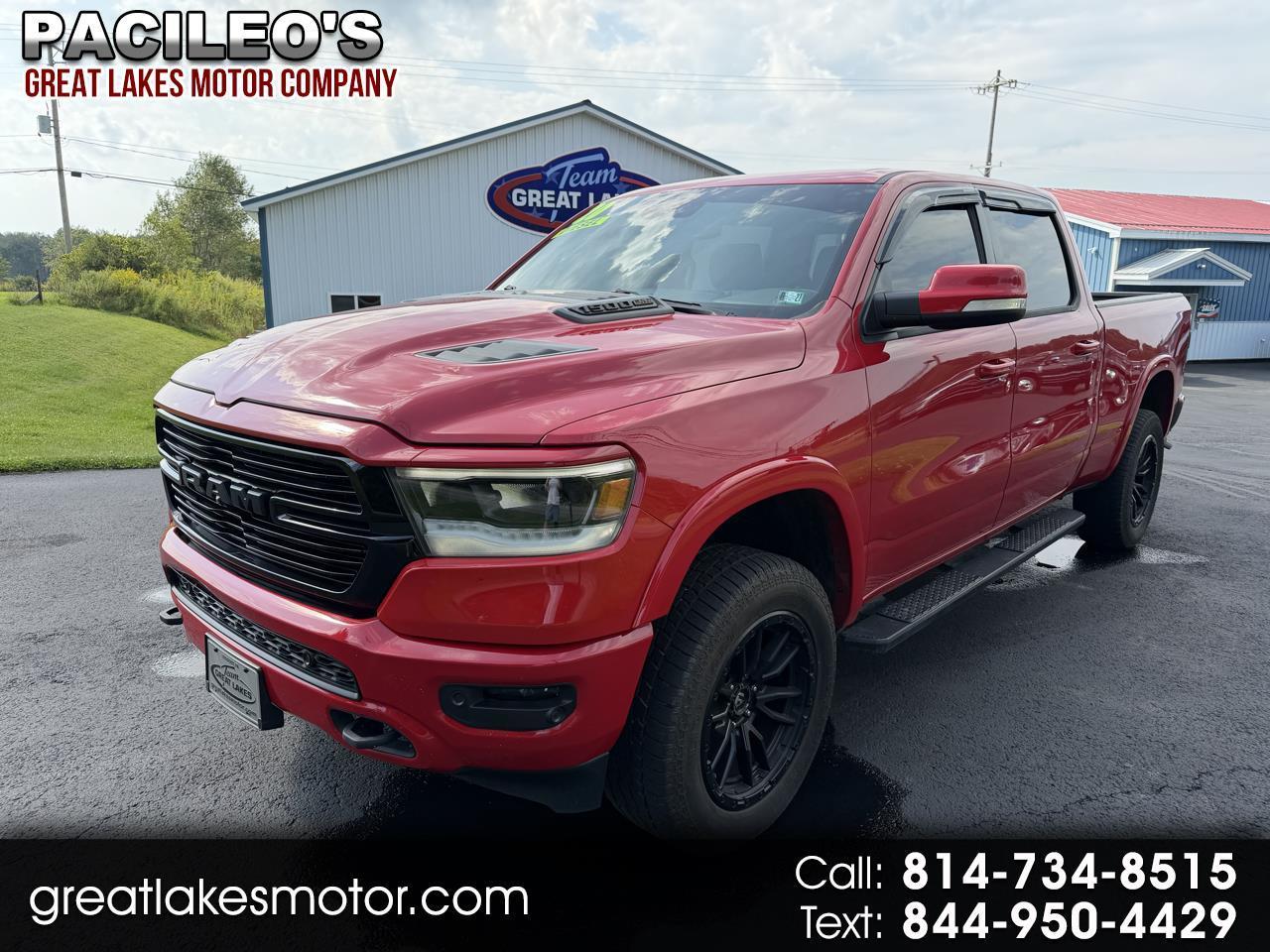 2020 RAM 1500 Laramie 4x4 Crew Cab 6'4" Box