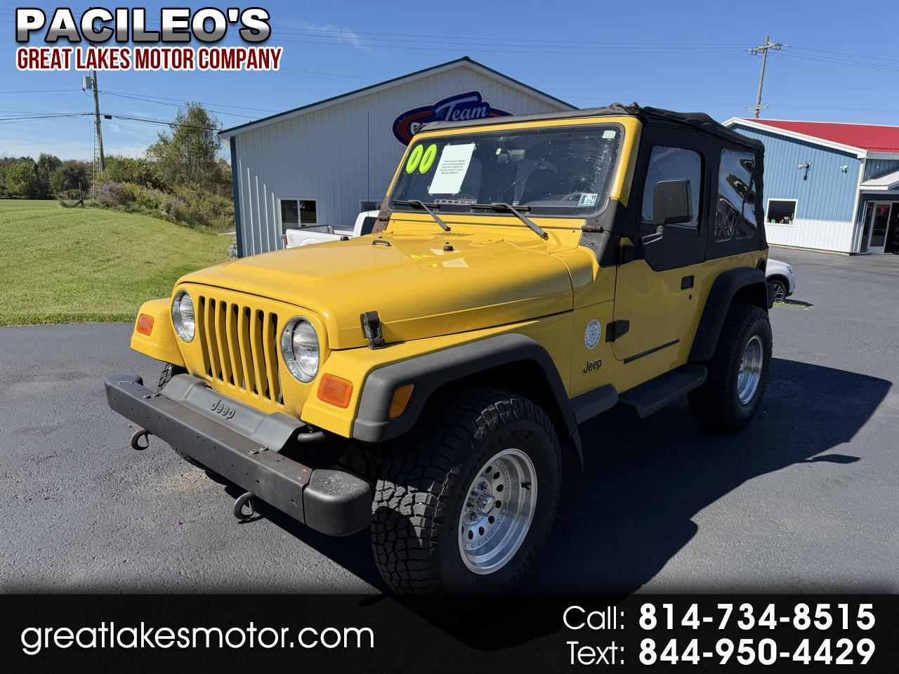 2000 Jeep Wrangler 2dr SE