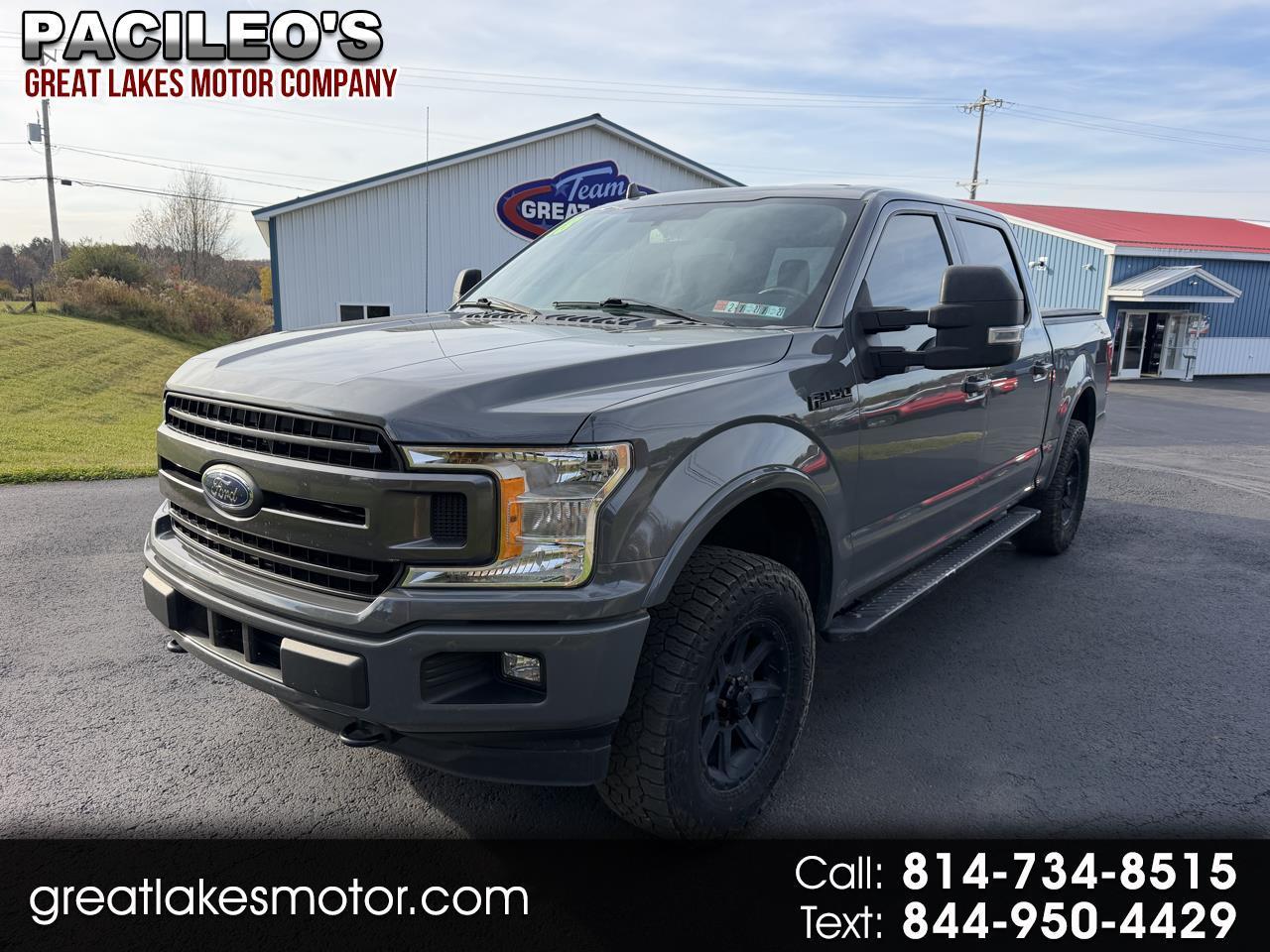 2018 Ford F-150 XLT 4WD SuperCrew 5.5' Box