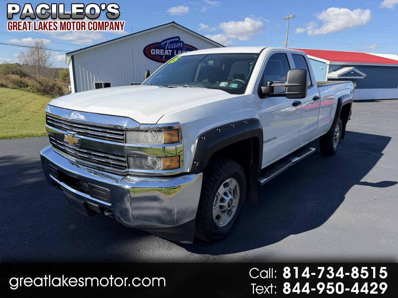 2015 Chevrolet Silverado 2500HD 4WD Double Cab 158.1" Work Truck