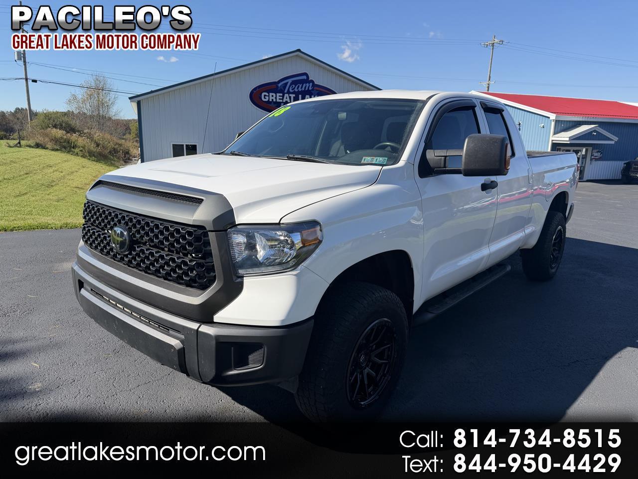 2018 Toyota Tundra 4WD SR5 Double Cab 6.5' Bed 4.6L (Natl)